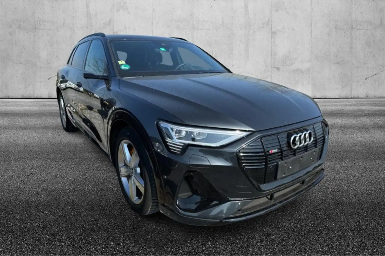 Audi e-tron 55 quattro S line edition Nero - 2