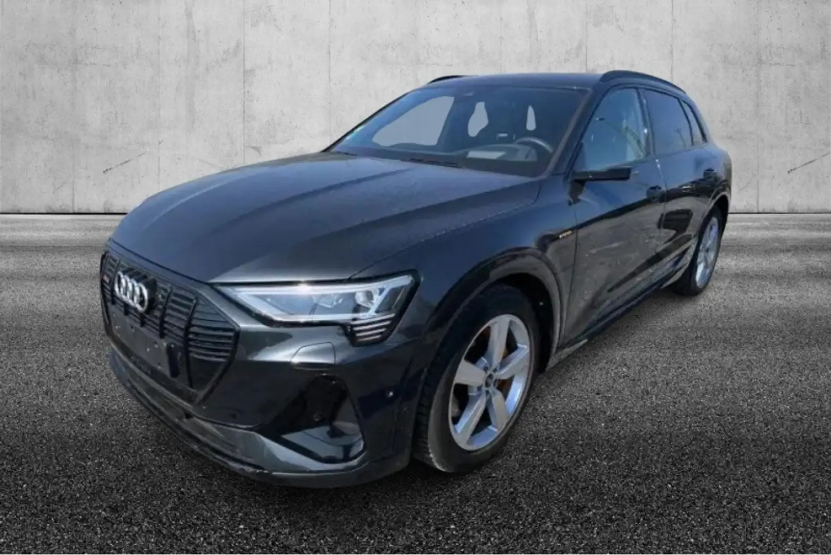 Audi e-tron 55 quattro S line edition Nero - 1