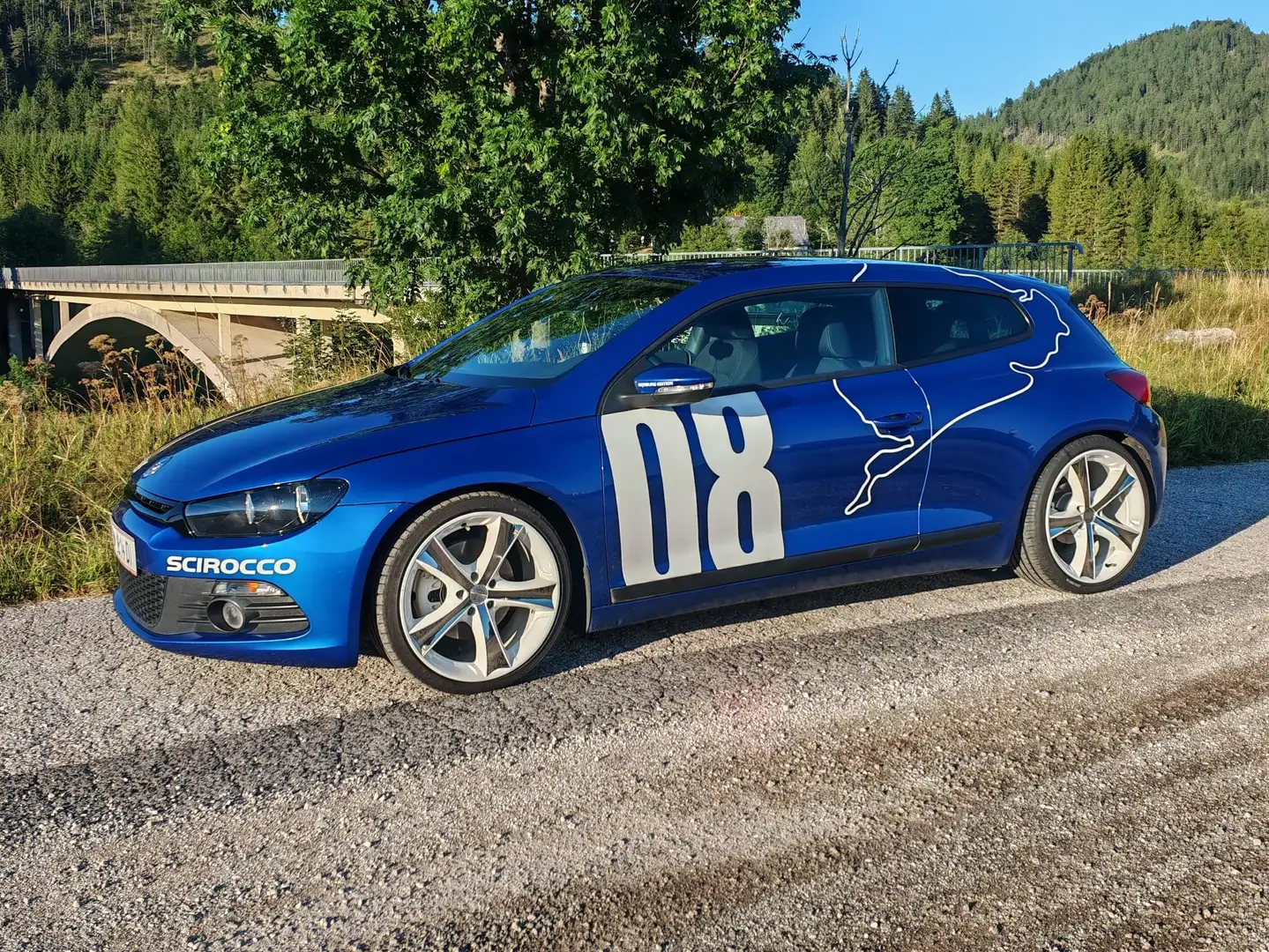 Volkswagen Scirocco Scirocco 2,0 TSI Blau - 2