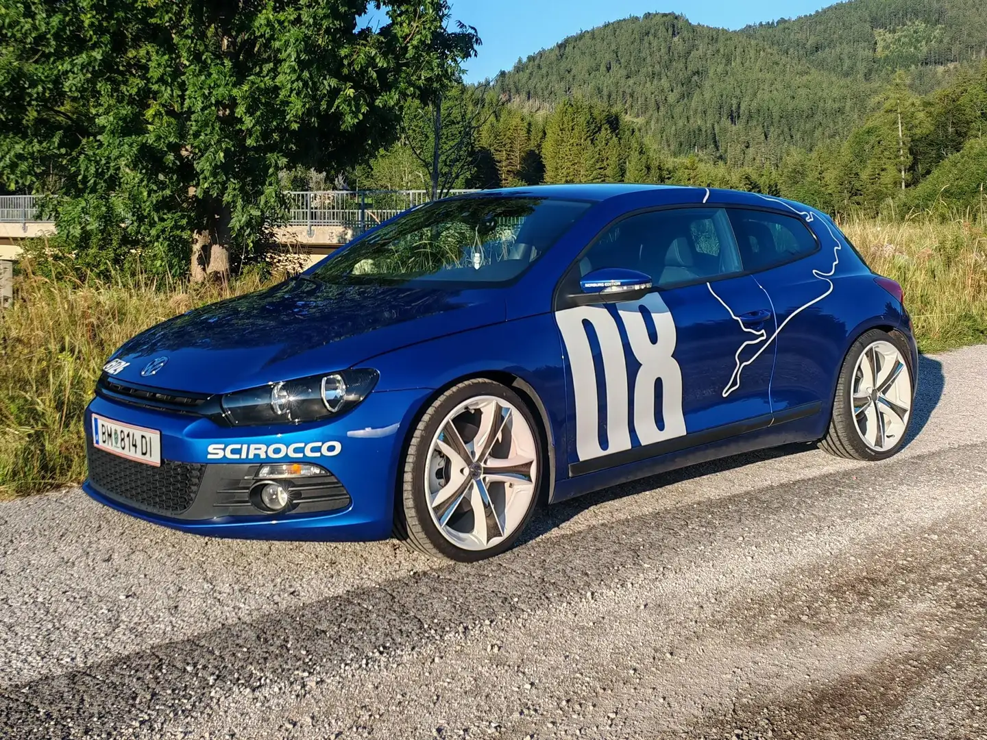 Volkswagen Scirocco Scirocco 2,0 TSI Blau - 1