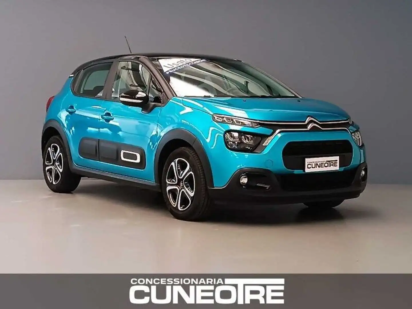 Citroen C3 C3 BlueHDi 100 S&S Feel Pack Blauw - 1