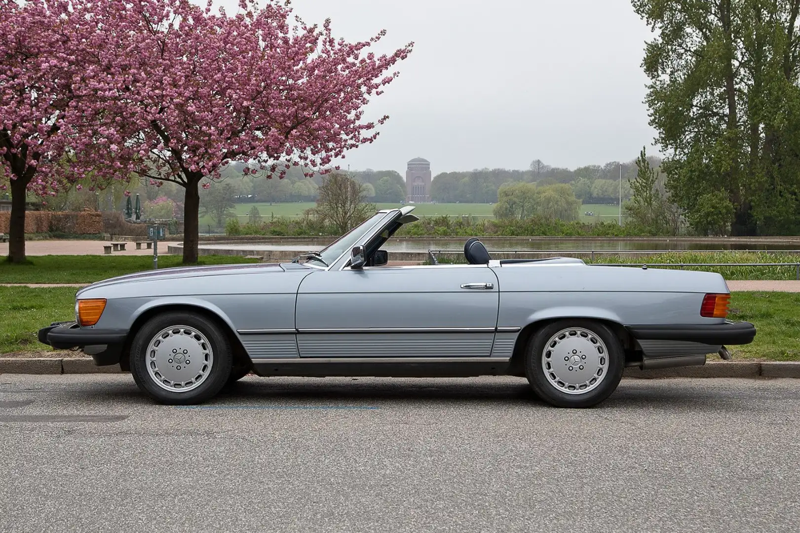 Mercedes-Benz 280 SL technisch top & mit seltener Sitzheizung Blau - 2