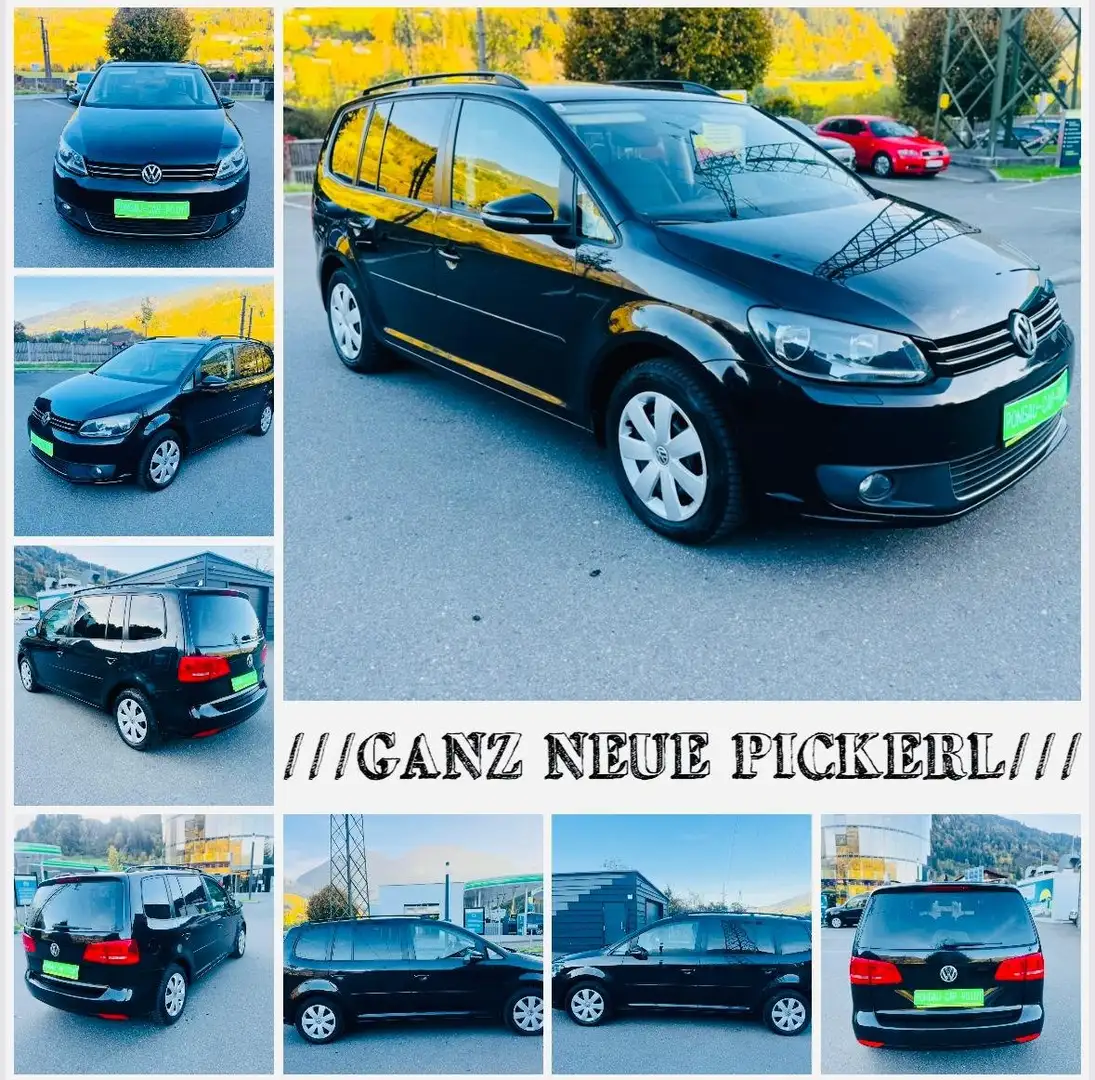 Volkswagen Touran Touran Highline 1,6 TDI Pickerl 10/2026 Noir - 1