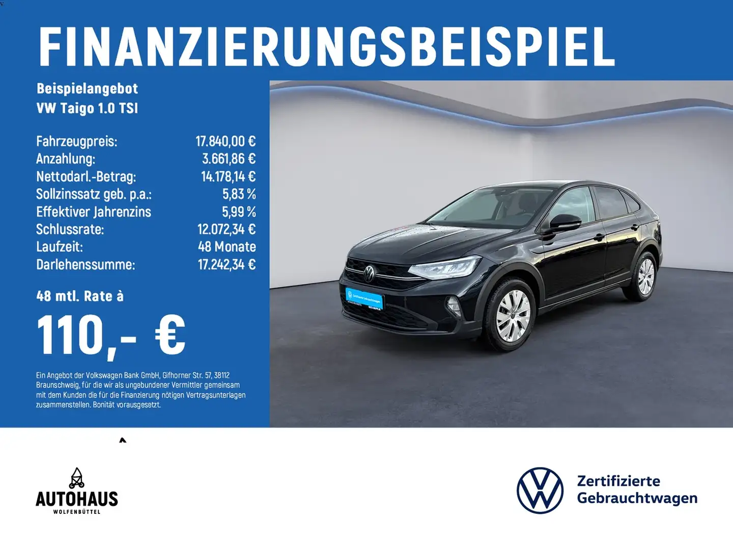 Volkswagen Taigo 1.0 TSI APP COCKPIT LED PDC SHZ Zwart - 2