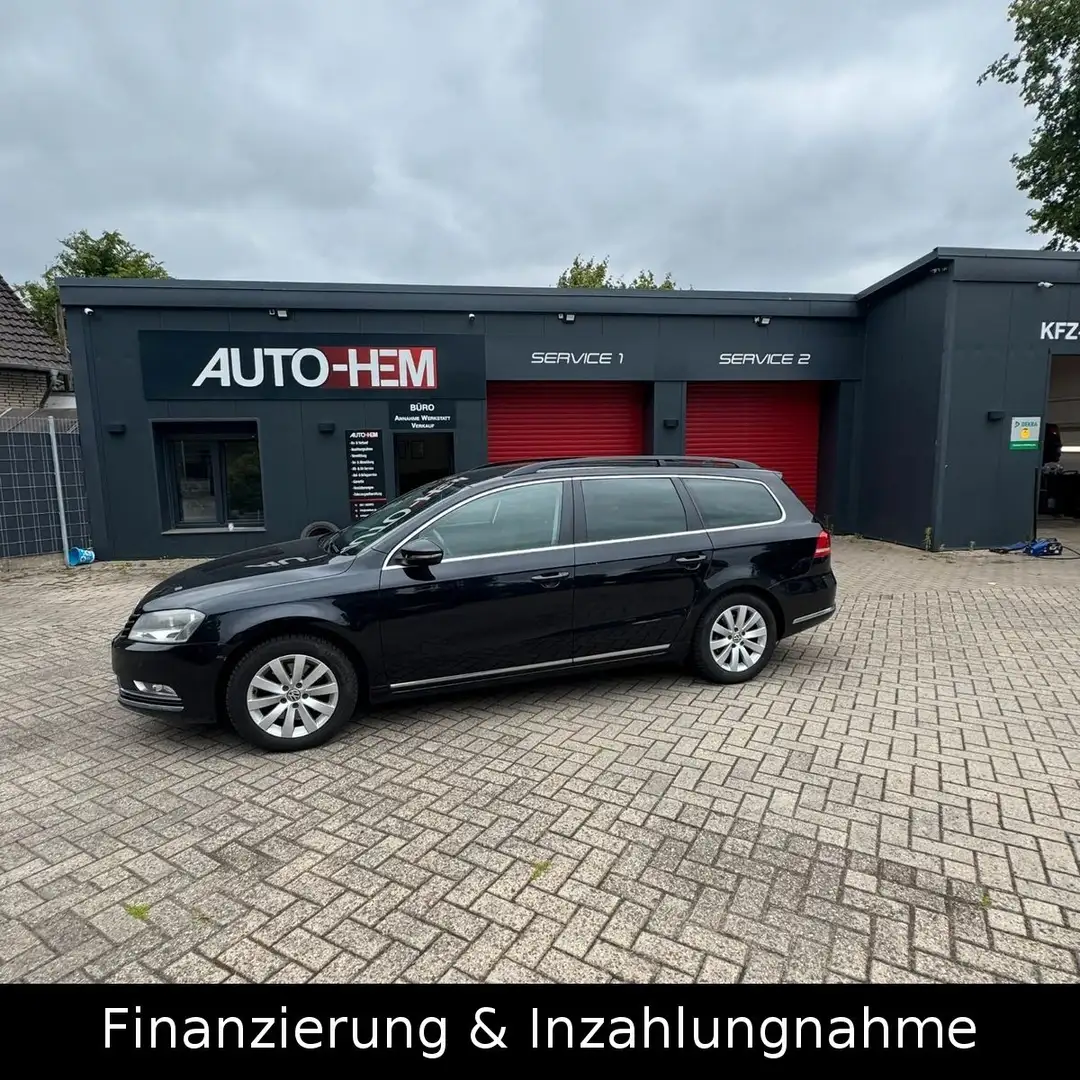 Volkswagen Passat Variant BlueMotion TÜV Neu Navi AHK PDC Noir - 2