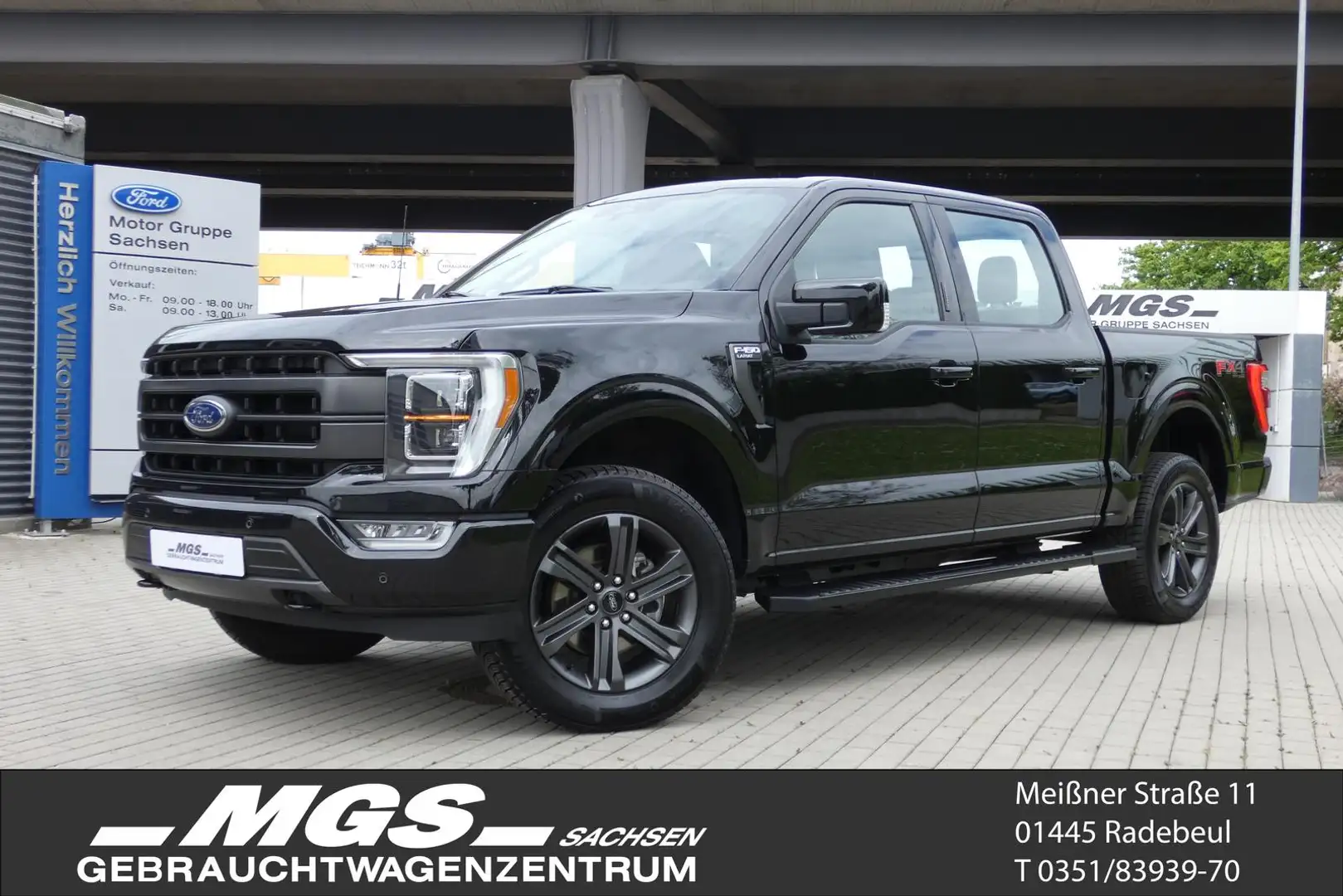 Ford F 150 F150 5.0 'Lariat Supercrew' #V8 #4X4 #ACC #B&O Fekete - 1