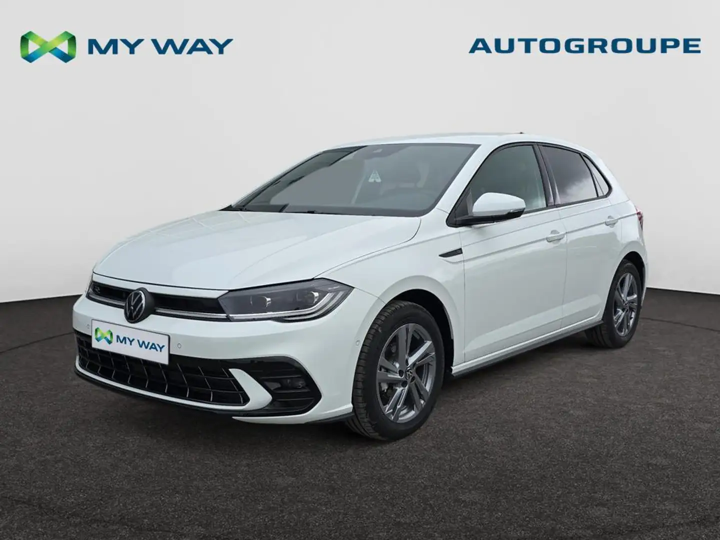 Volkswagen Polo R-Line Business 1.0 TSI 95cv DSG Gris - 1