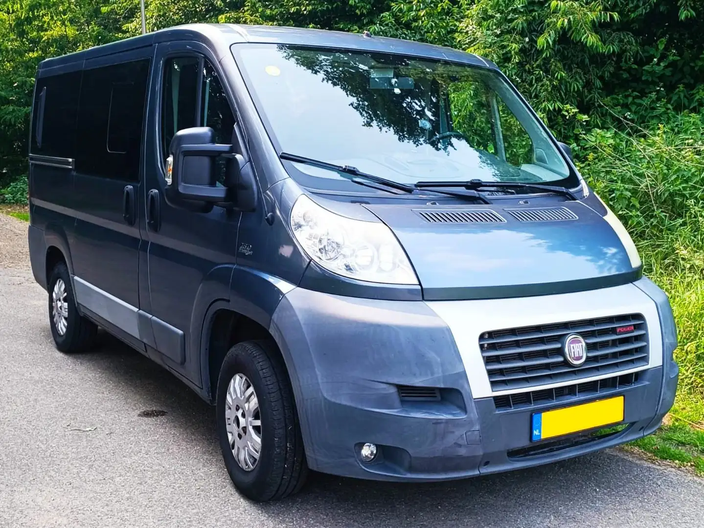 Fiat Ducato Automaat Rolstoelbus rolstoel voorin, 48,- p/m mrb Grijs - 1