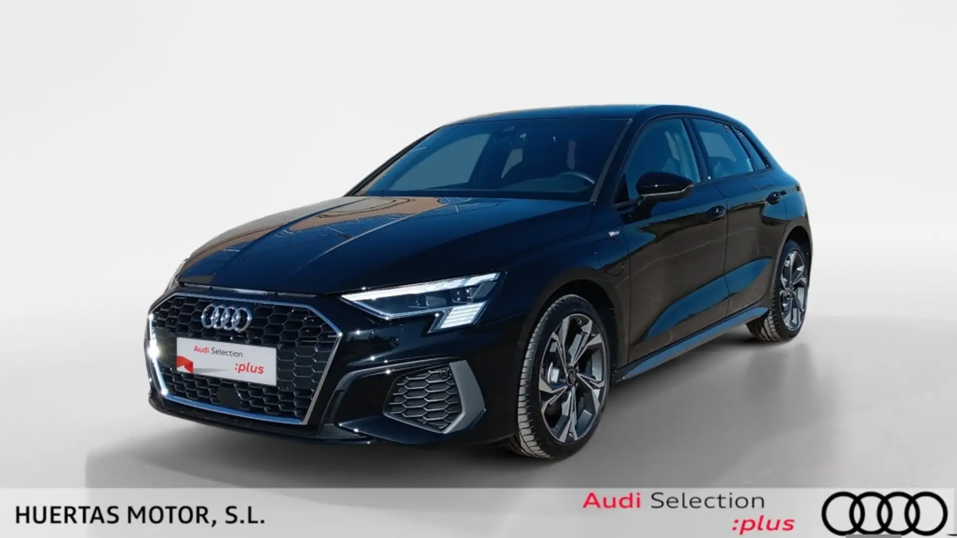 Audi A3 SPORT BACK SPORTBACK S LINE 40 TFSI E 150(204) KW( Zwart - 1