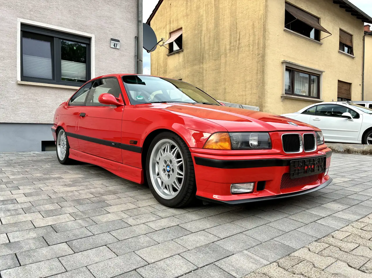 BMW M3 Coupe BRD Schalter H-Kennzeichen Mugellorot Rain, foto 5