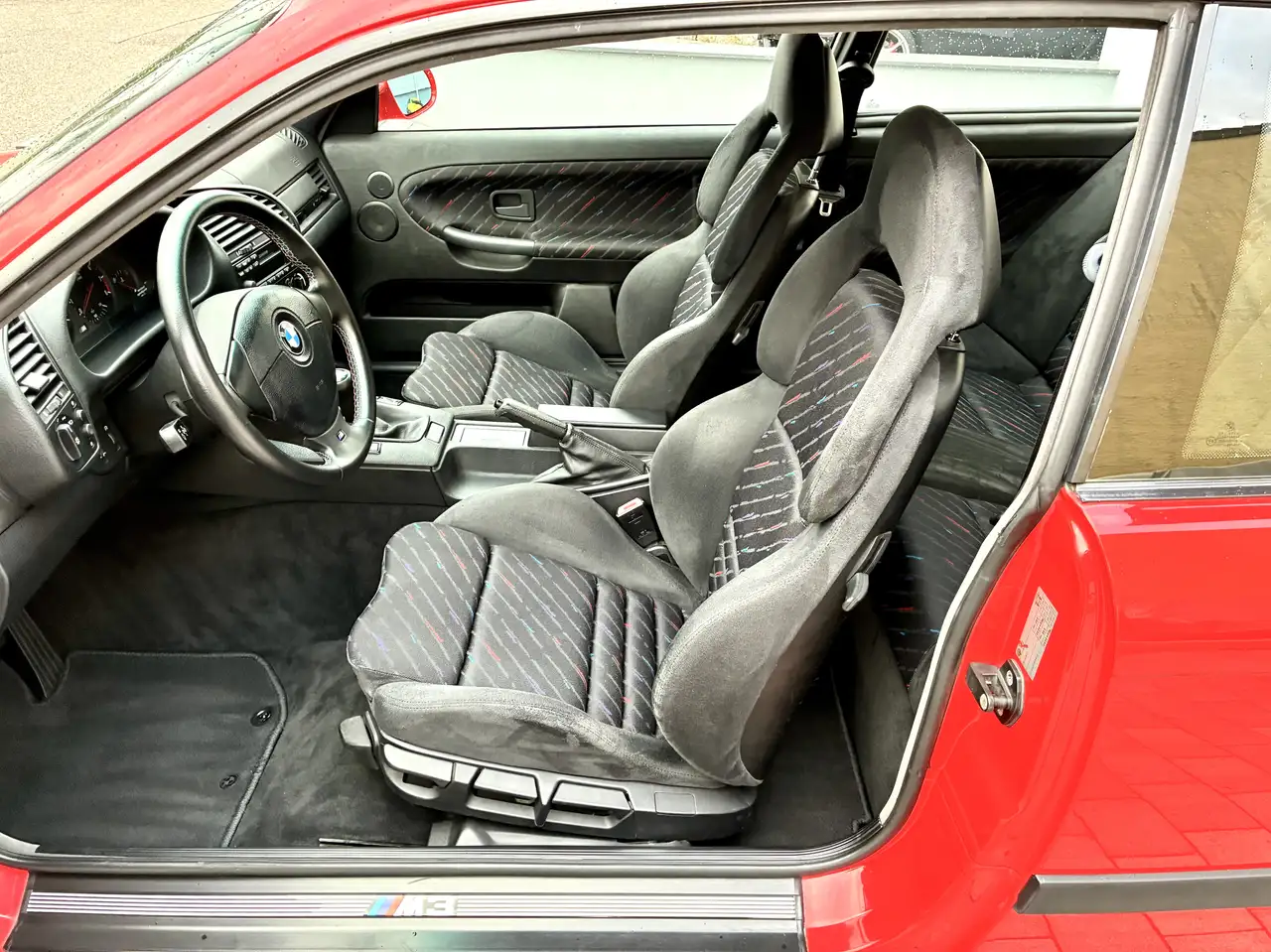 BMW M3 Coupe BRD Schalter H-Kennzeichen Mugellorot Rain, foto 8