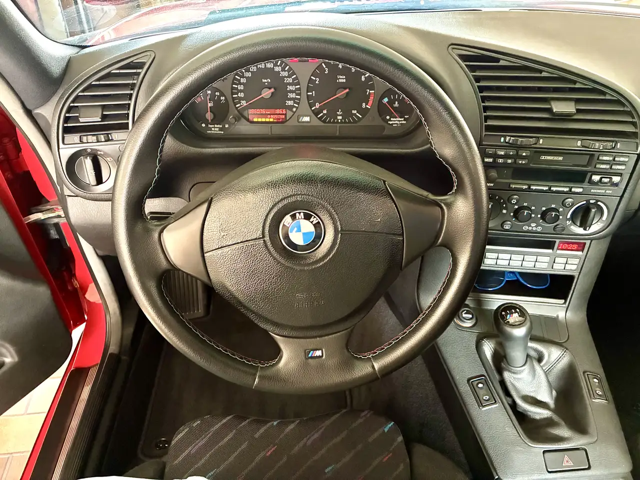 BMW M3 Coupe BRD Schalter H-Kennzeichen Mugellorot Rain, foto 10