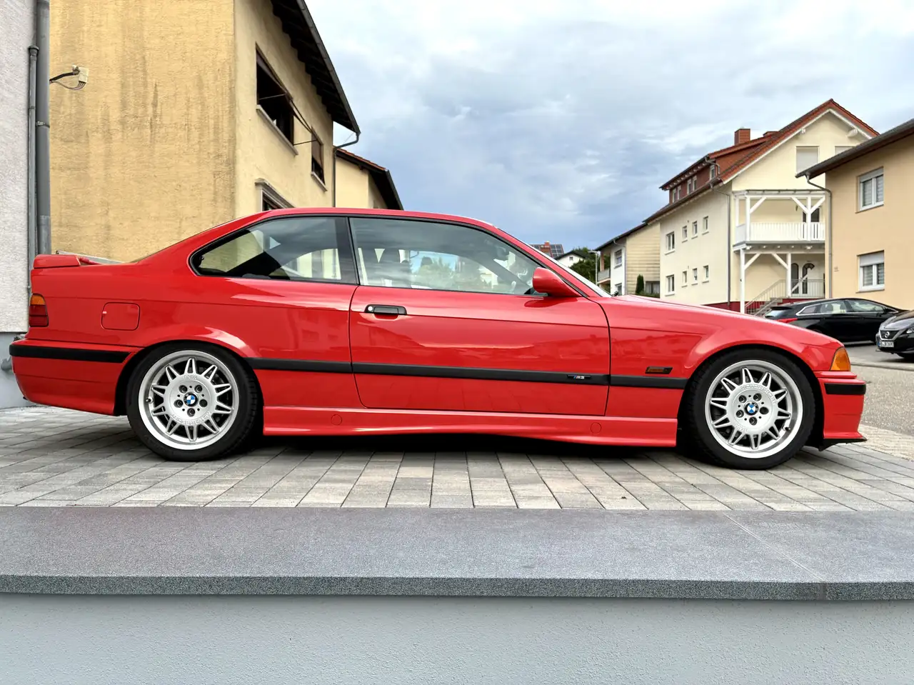 BMW M3 Coupe BRD Schalter H-Kennzeichen Mugellorot Rain, foto 4