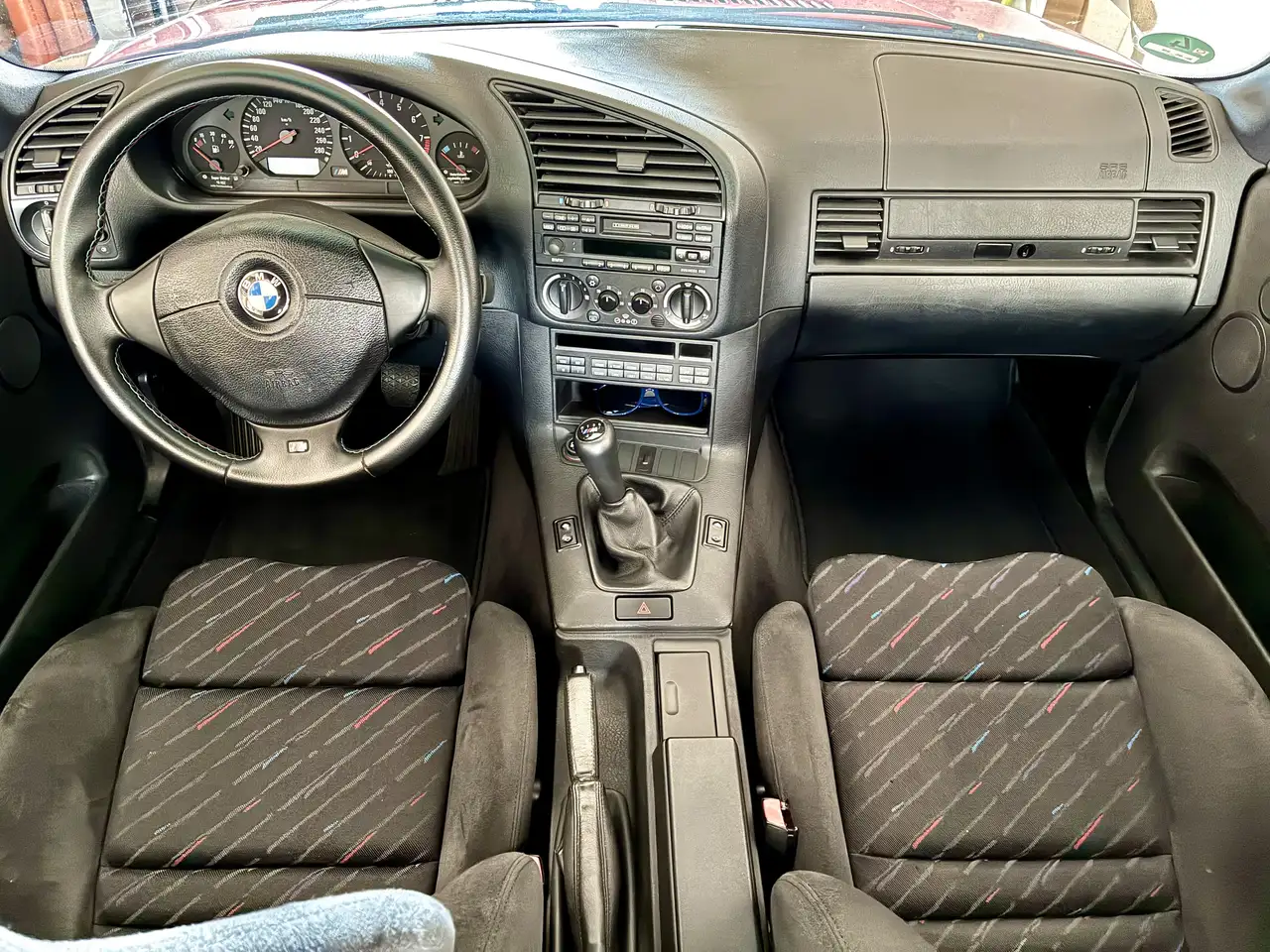 BMW M3 Coupe BRD Schalter H-Kennzeichen Mugellorot Rain, foto 11