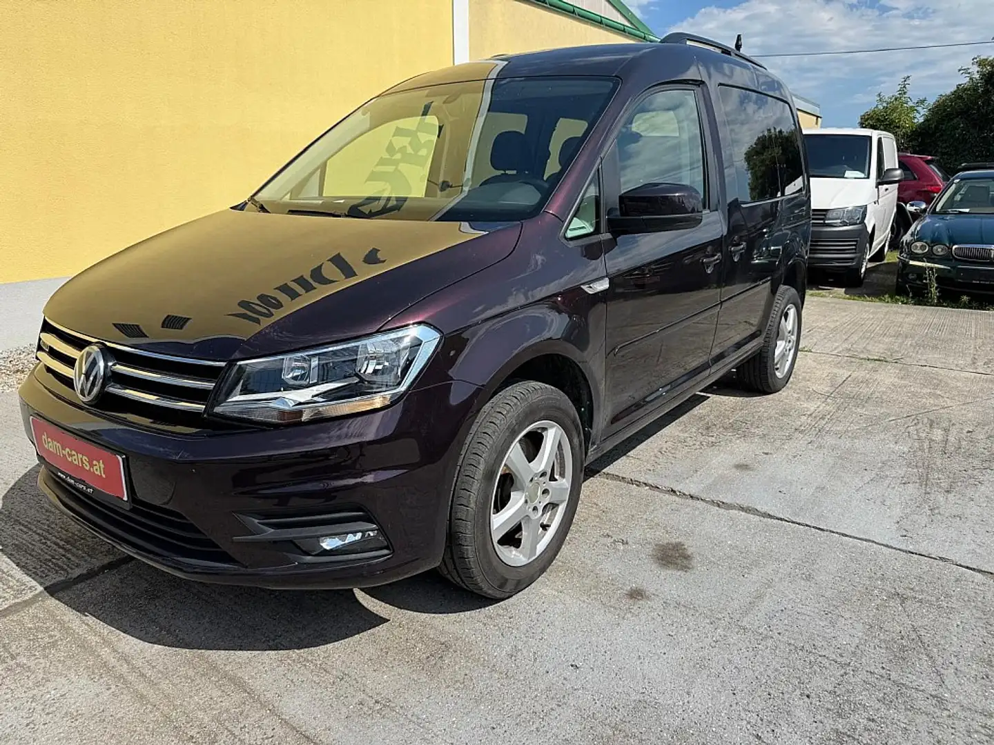 Volkswagen Caddy Kastenwagen 2,0 TDI 4MOTION Paars - 1