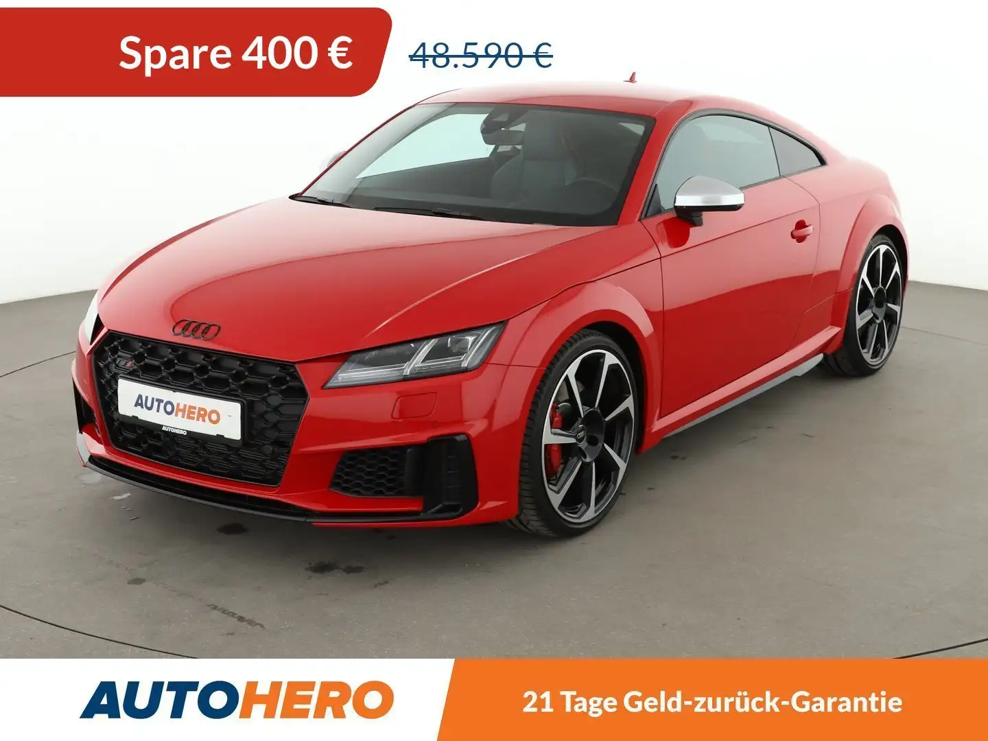 Audi TTS 2.0 TFSI quattro Aut.*NAVI*LED*TEMPO*CAM*PDC* Červená - 1