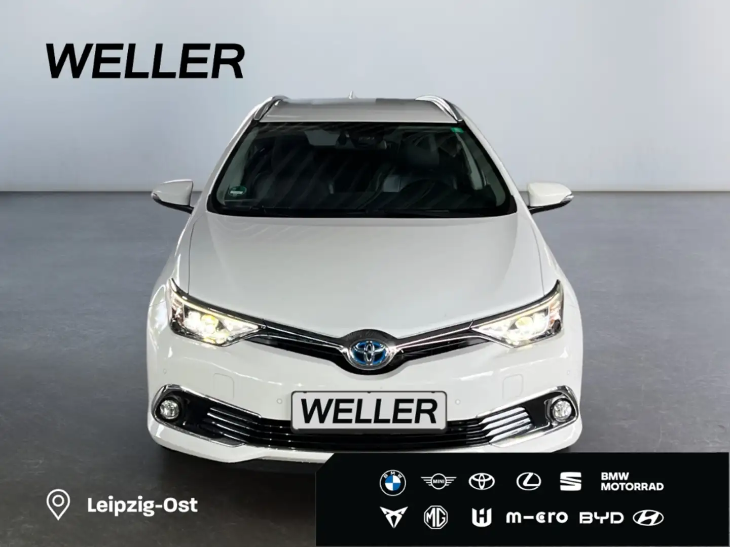 Toyota Auris 1.8 Hybrid Automatik TS Executive *LED*CAM* Weiß - 2