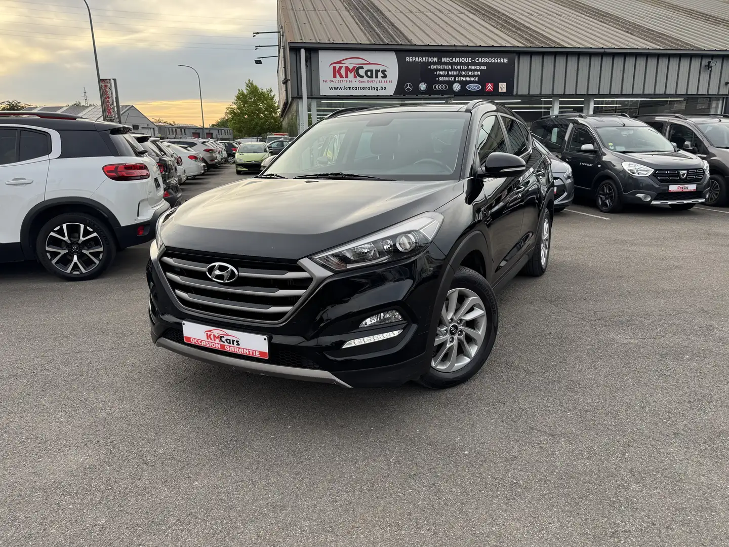 Hyundai TUCSON Tucson 1.7 CRDi /TOIT PANORAMIQUE/AIRCO/JANTES/NAV Zwart - 1
