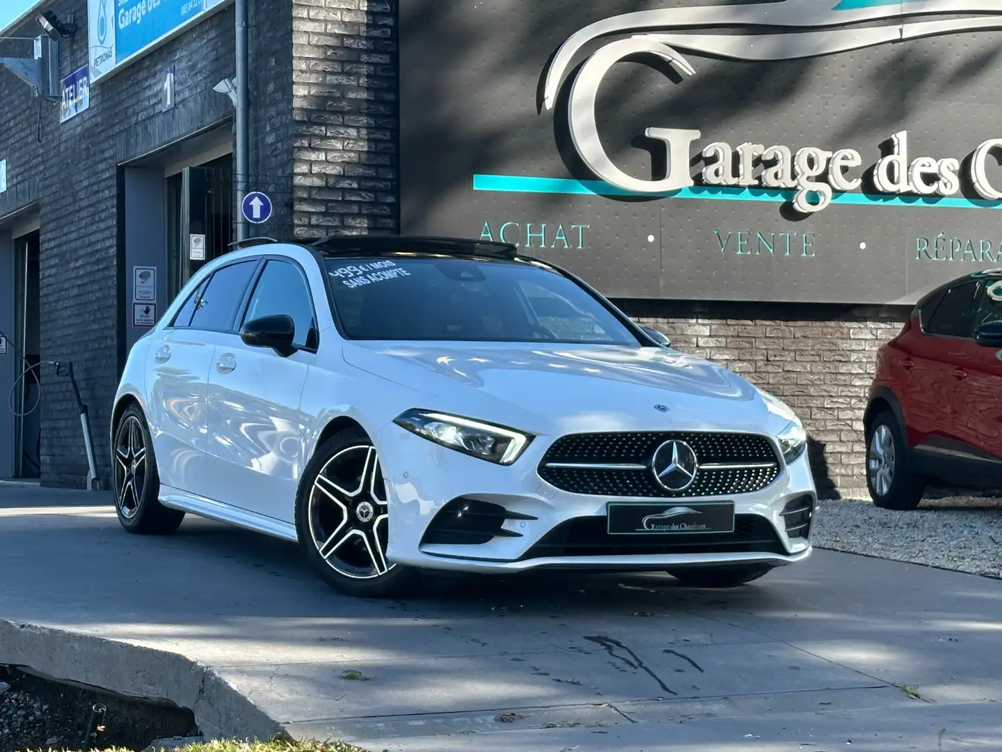 Mercedes-Benz A 180 ! Pack AMG ! - T. Ouvrant - Led High Performance Blanc - 2
