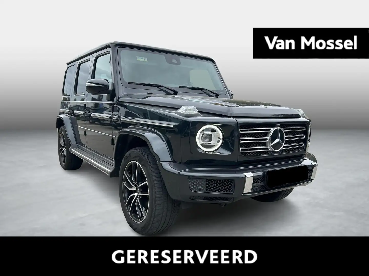 Mercedes-Benz G 350 350d + LICHTE VRACHT + BURMESTER + TREKHAAK + Noir - 1