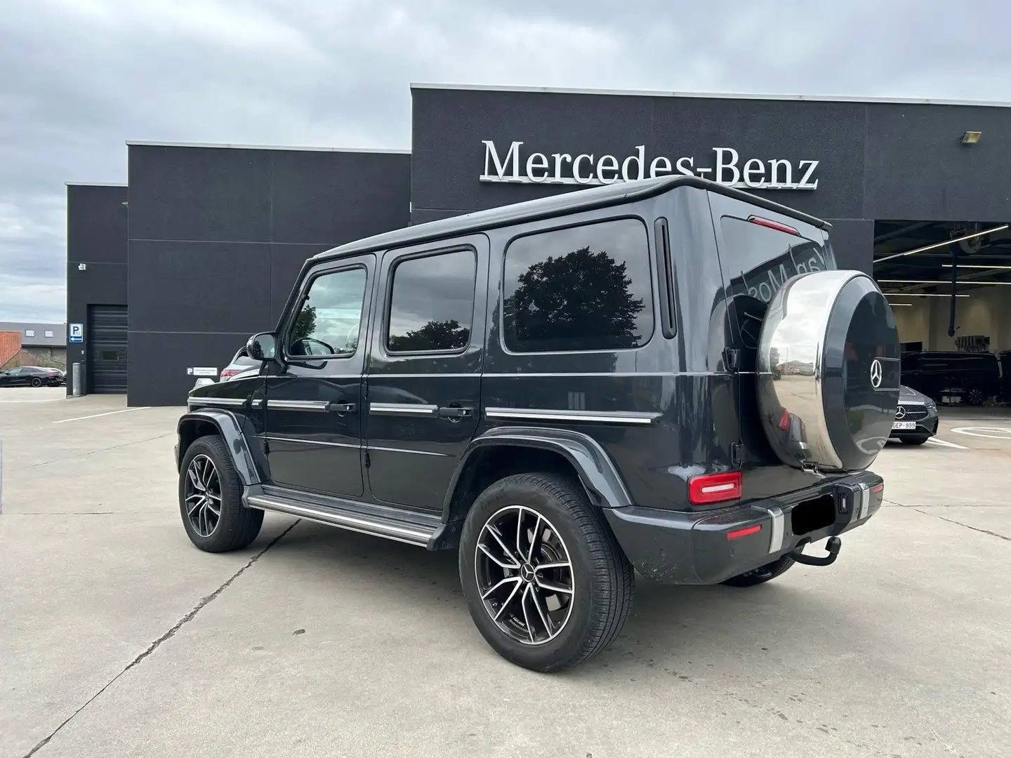Mercedes-Benz G 350 350d + LICHTE VRACHT + BURMESTER + TREKHAAK + Noir - 2