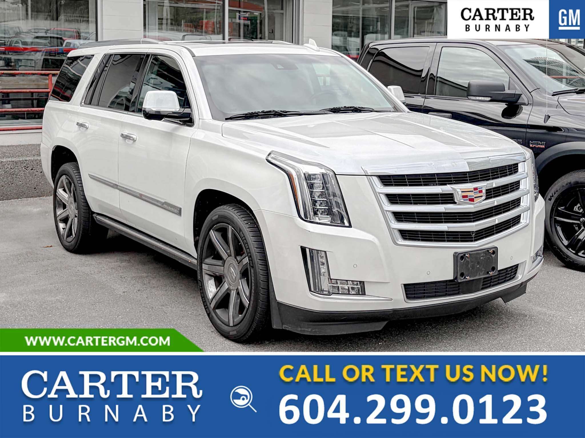White 2016 Cadillac Escalade SUV / Crossover Four-Wheel Drive 6-Speed Automatic