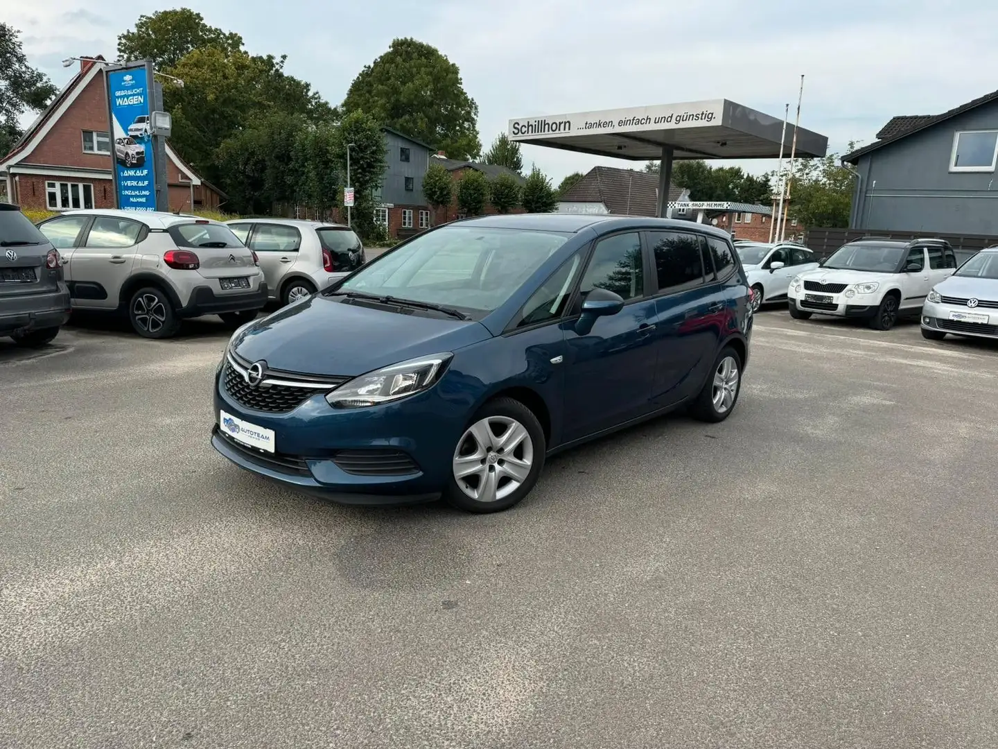 Opel Zafira 1.6 CDTI TÜV/KLIMA/NAVI/SH Blau - 1