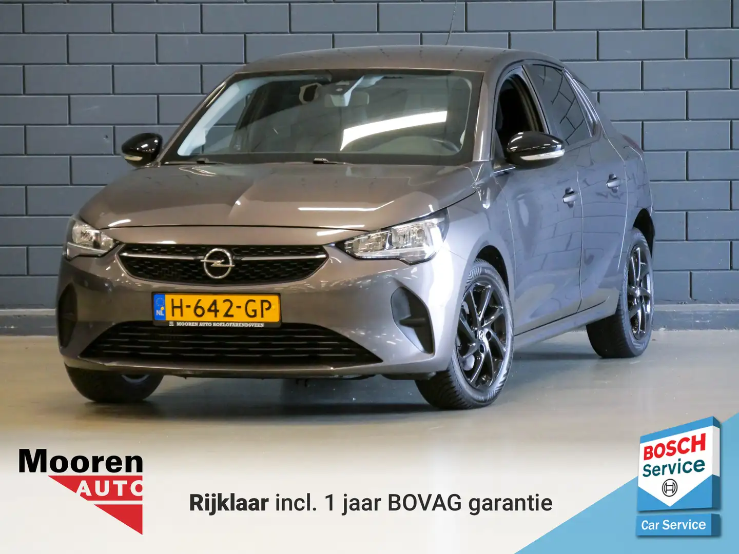 Opel Corsa 1.2 101PK Edition | CAMERA | CARPLAY | CRUISE CONT Grau - 1