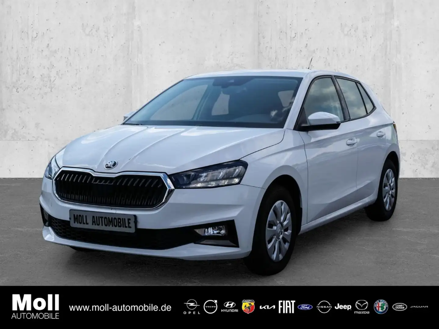 Skoda Fabia Essence 1.0 MPI EU6e LED Sperrdiff. DAB SHZ Spurwe Weiß - 1