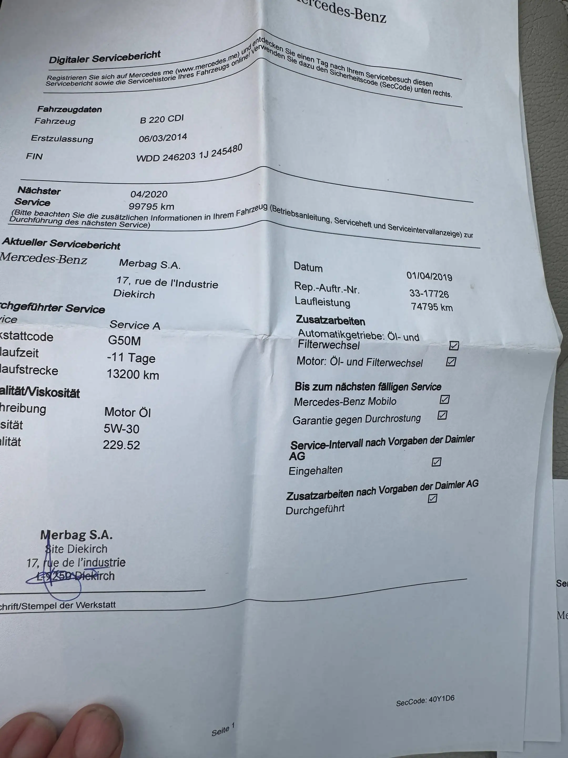Mercedes-Benz B 220 B 220 CDI / d (246.203) — photo 27