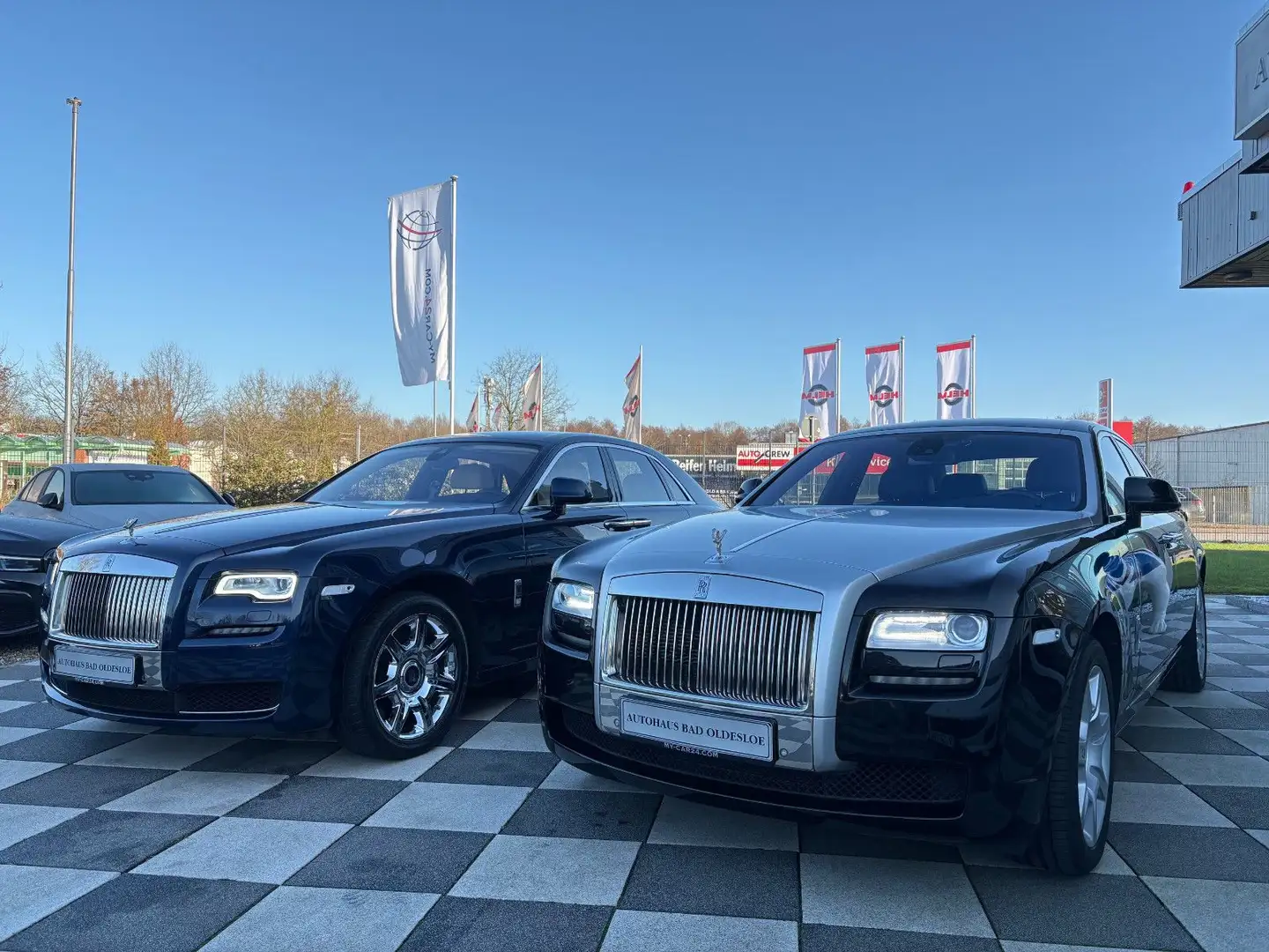 Rolls-Royce Ghost + HUD+ Night Vision+20 Zoll+Massage Negro - 1