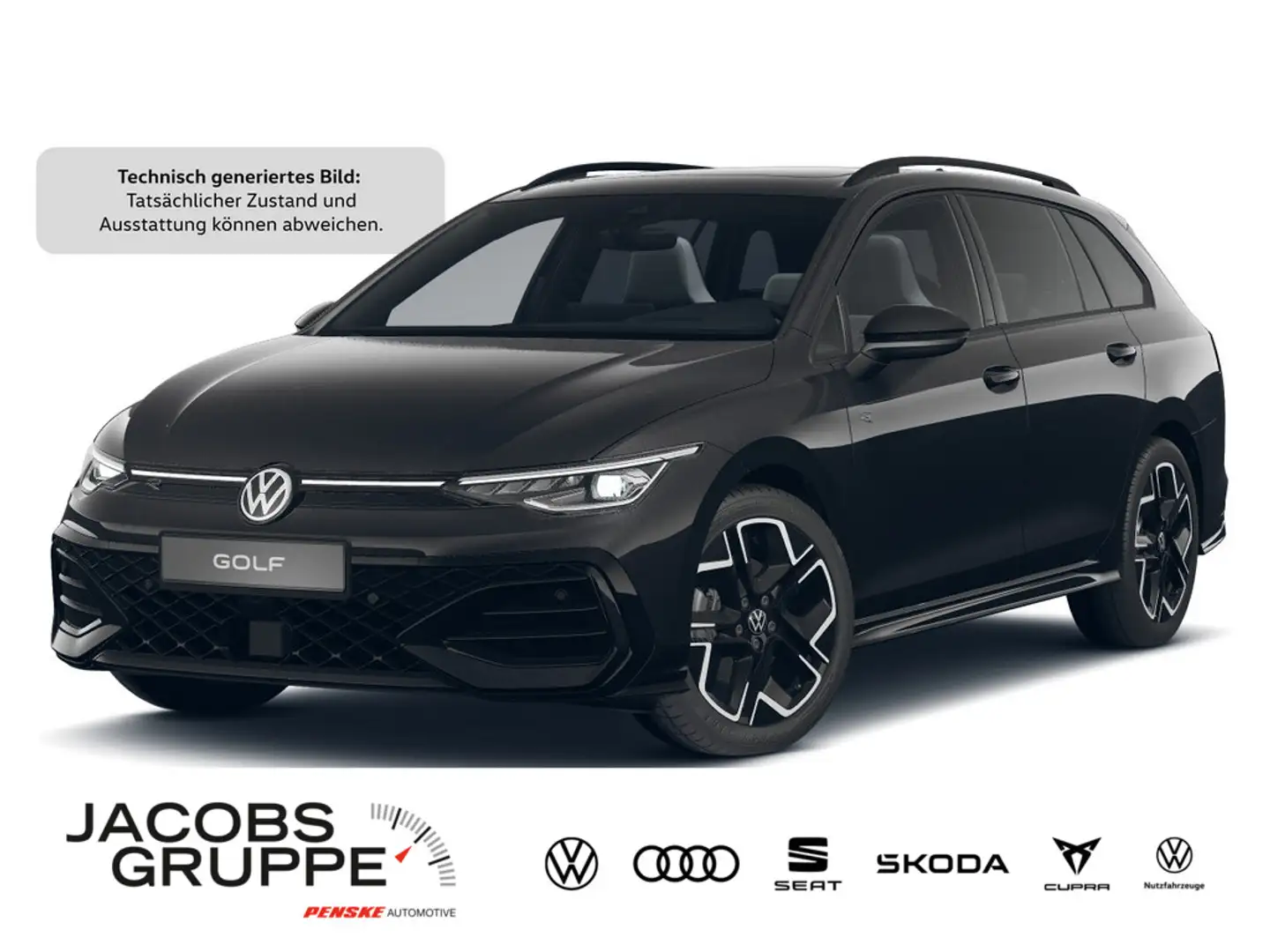 Volkswagen Golf VIII Variant 2.0 TDI R-Line "Black Style" Schwarz - 1