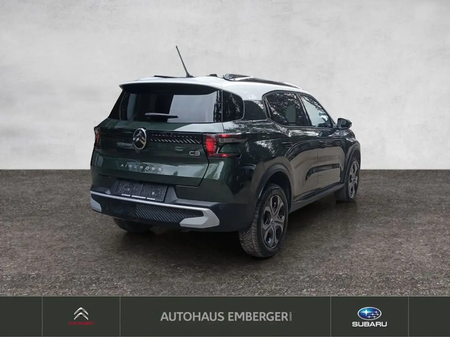 Citroen C3 Aircross Turbo 100 S&S 6-Gang-Manuell Plus/8fac Grün - 2