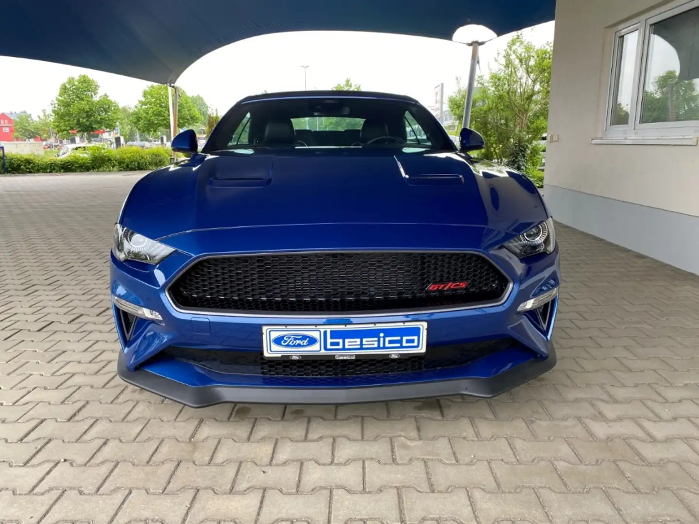 Ford Mustang GT Convertible California+Magne Ride+NAV+ Blue - 2