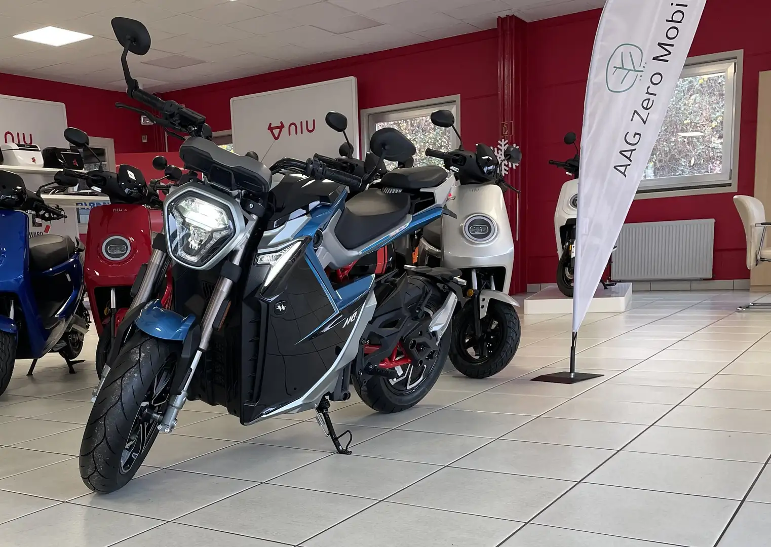 Ovaobike MCR-H Blu/Azzurro - 1