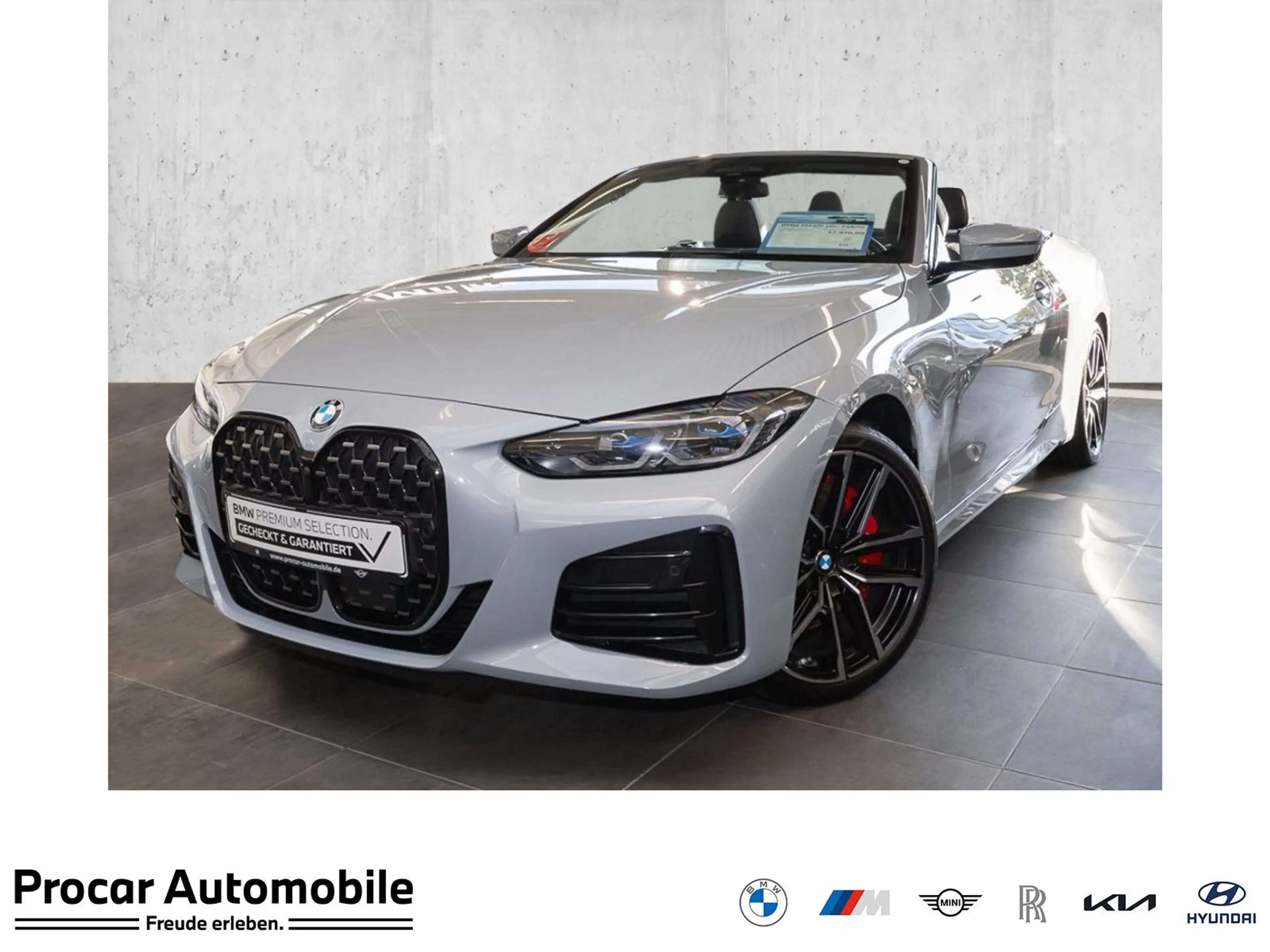BMW 440 M440i xDrive Cabrio M Sport ACC AHK RFK NAVI LM