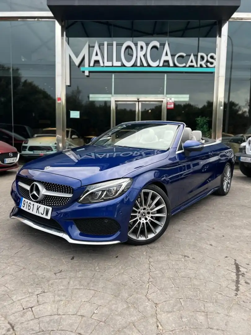 Mercedes-Benz C 220 Cabrio d Azul - 1
