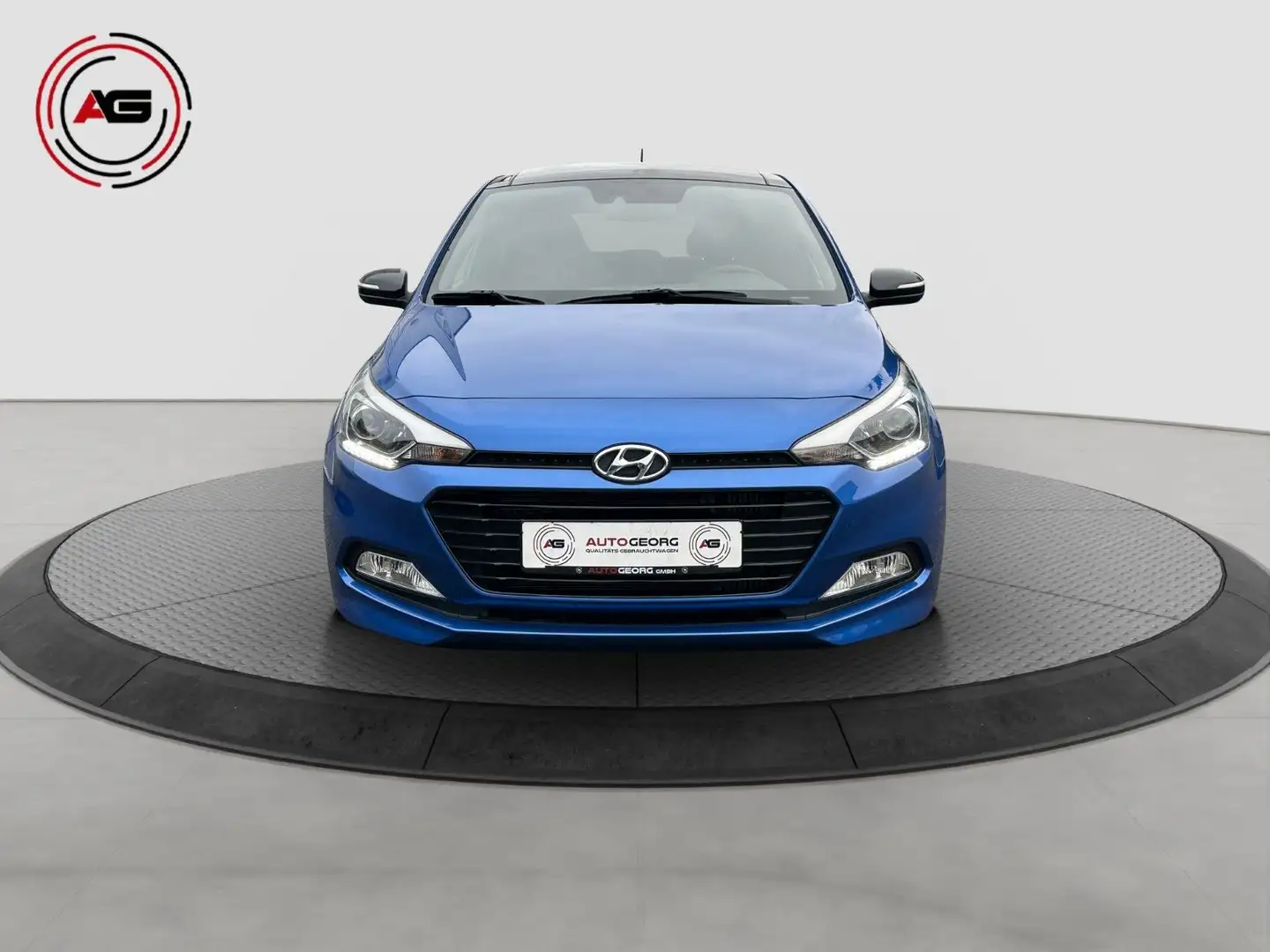 Hyundai i20 Passion NAVI TEMP BLUETOOTH KAMERA PANORAMA Bleu - 2