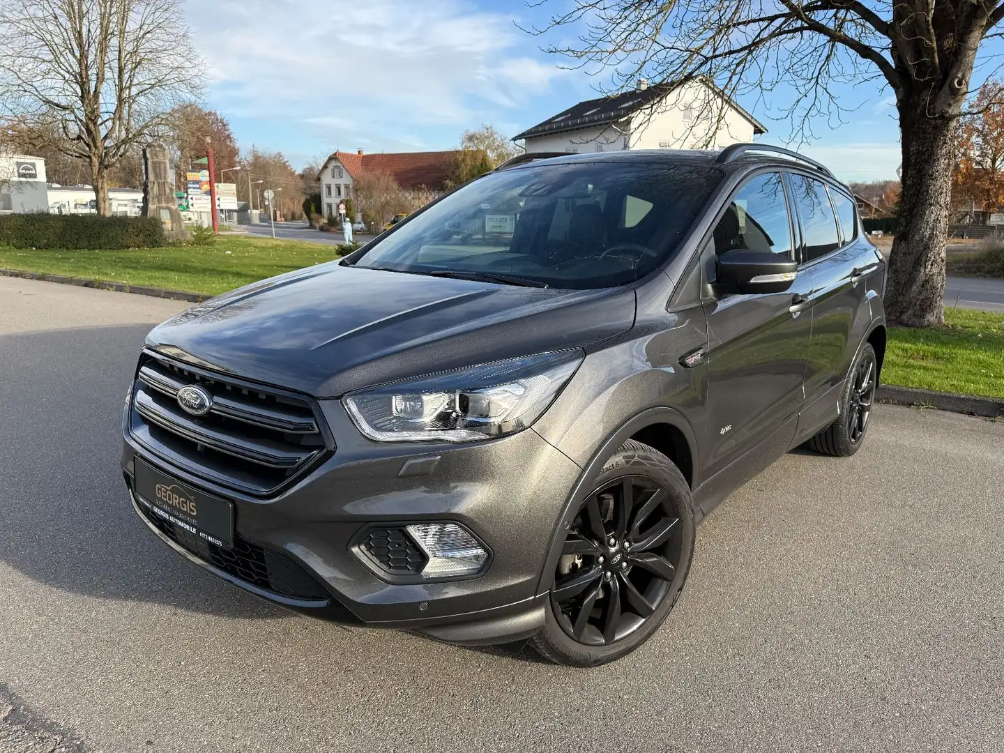 Ford Kuga 2.0 ST-Line AWD Laneass SHG 1.Hand ACC LHZ Grau - 1