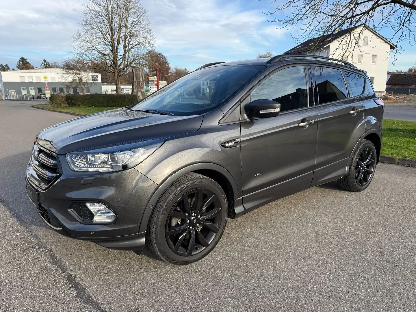 Ford Kuga 2.0 ST-Line AWD Laneass SHG 1.Hand ACC LHZ Grau - 2