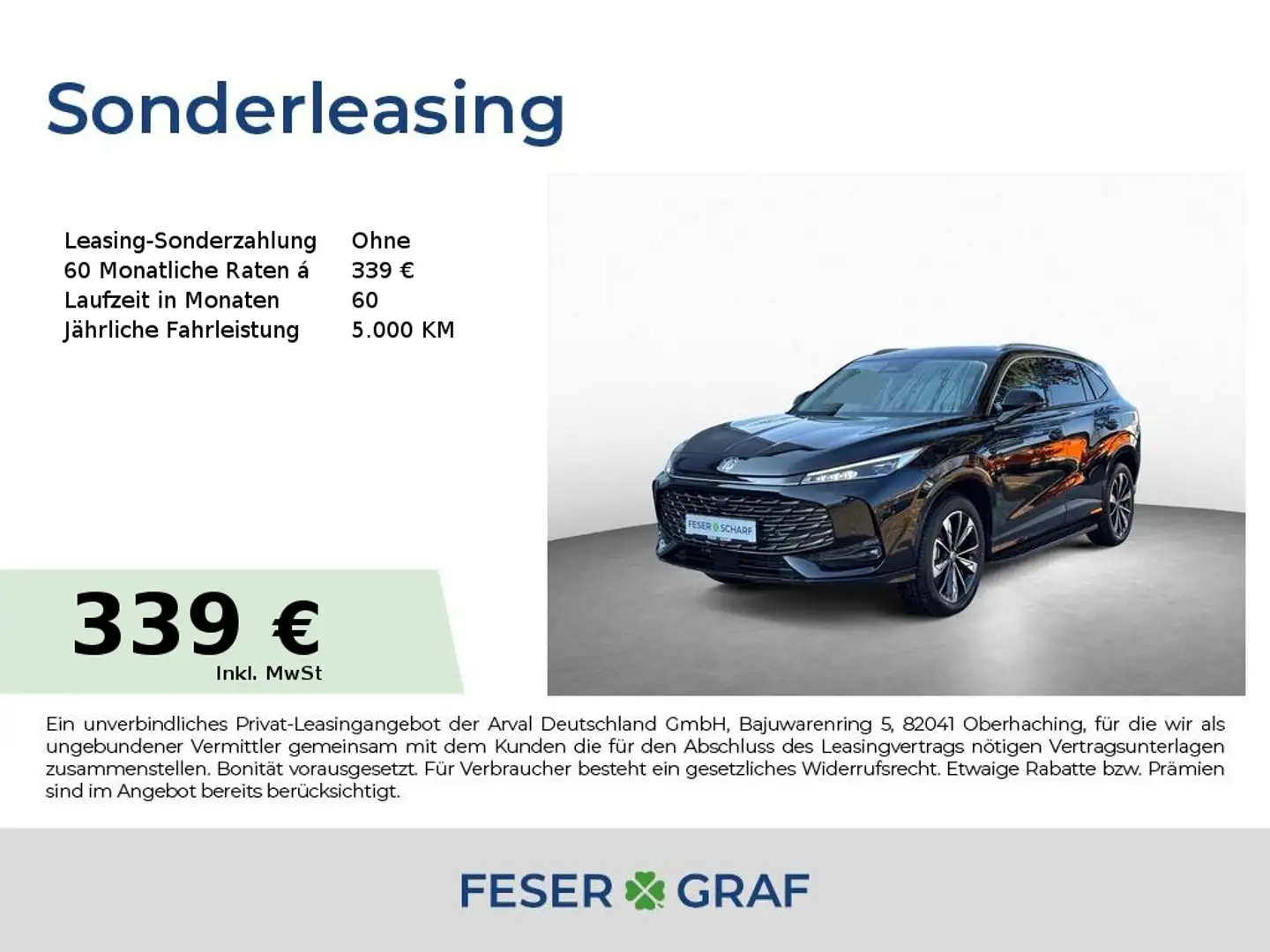 MG HS PHEV Luxury *nur mit Finanzierung* Noir - 1