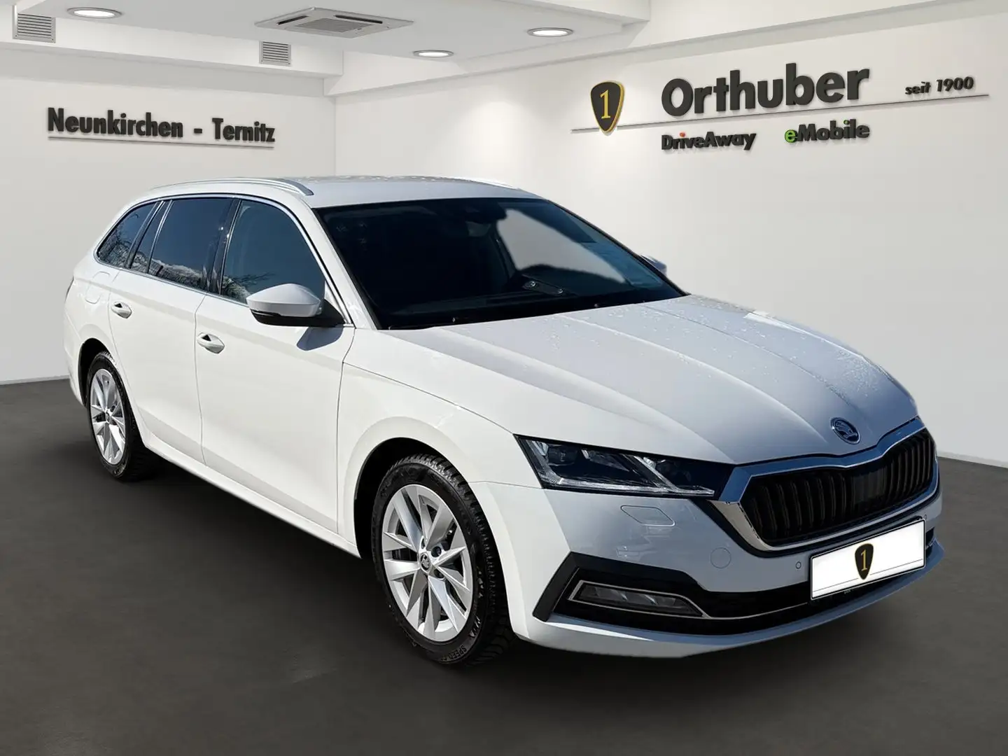 Skoda Octavia Style TDI DSG Blanc - 2