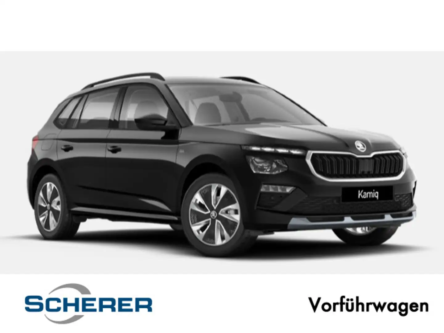 Skoda Kamiq Tour 1,5 TSI 7-Gang-DSG AHK Infotainment Schwarz - 1
