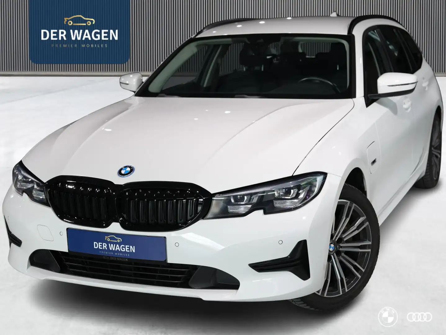 BMW 320 320e BUSINESS ED. / M SPORTVELGEN / DAB+ / CC / 18 Blanc - 1