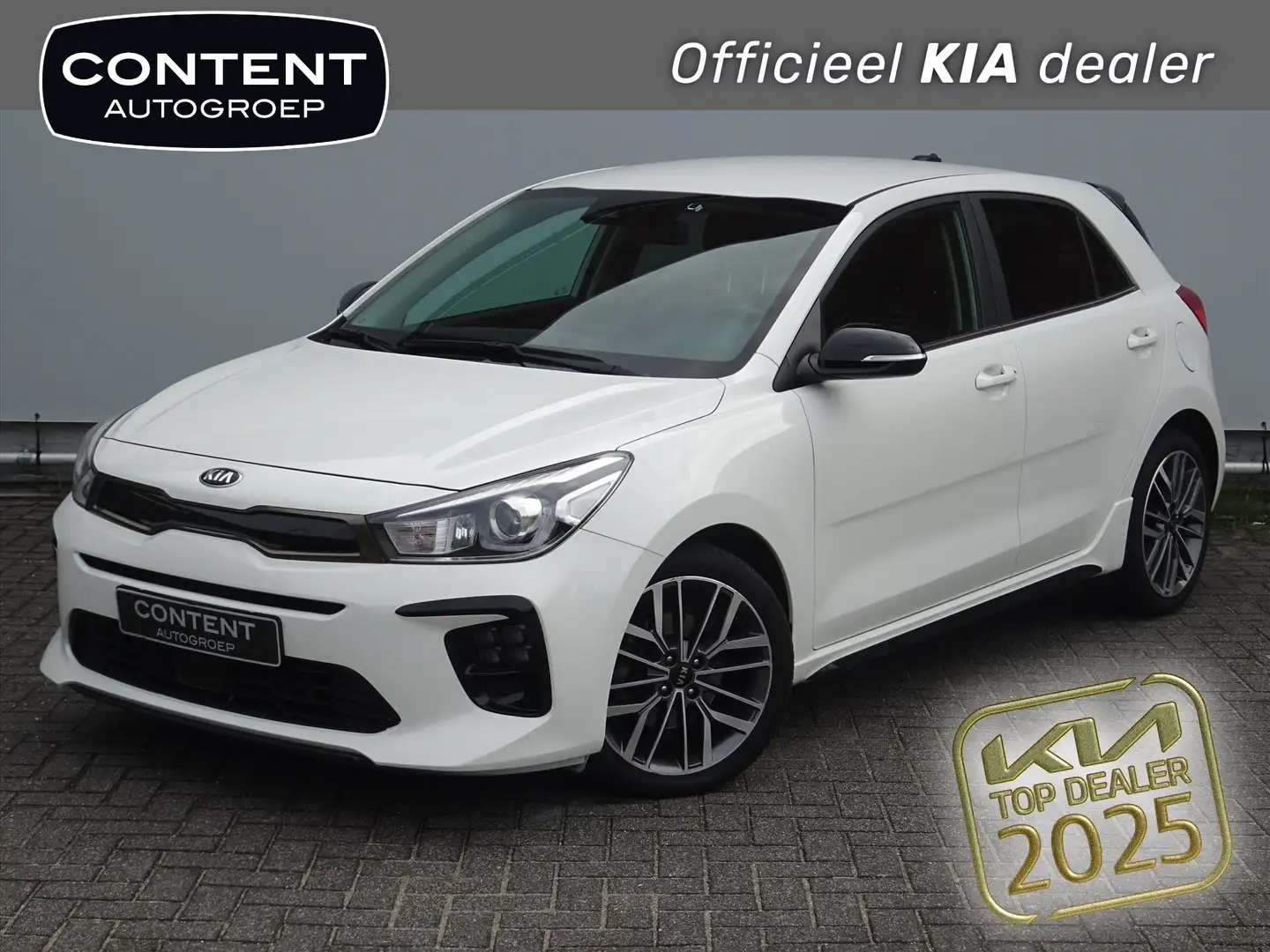 Kia Rio 1.0 T-GDI Automaat GT-Line | Uniek! Blanc - 1