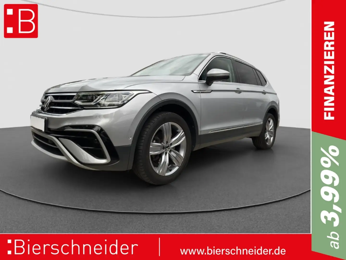 Volkswagen Tiguan Allspace 2.0 TSI DSG 4Mo Elegance AB 299 AHK PANO HK HUD ST Argent - 1