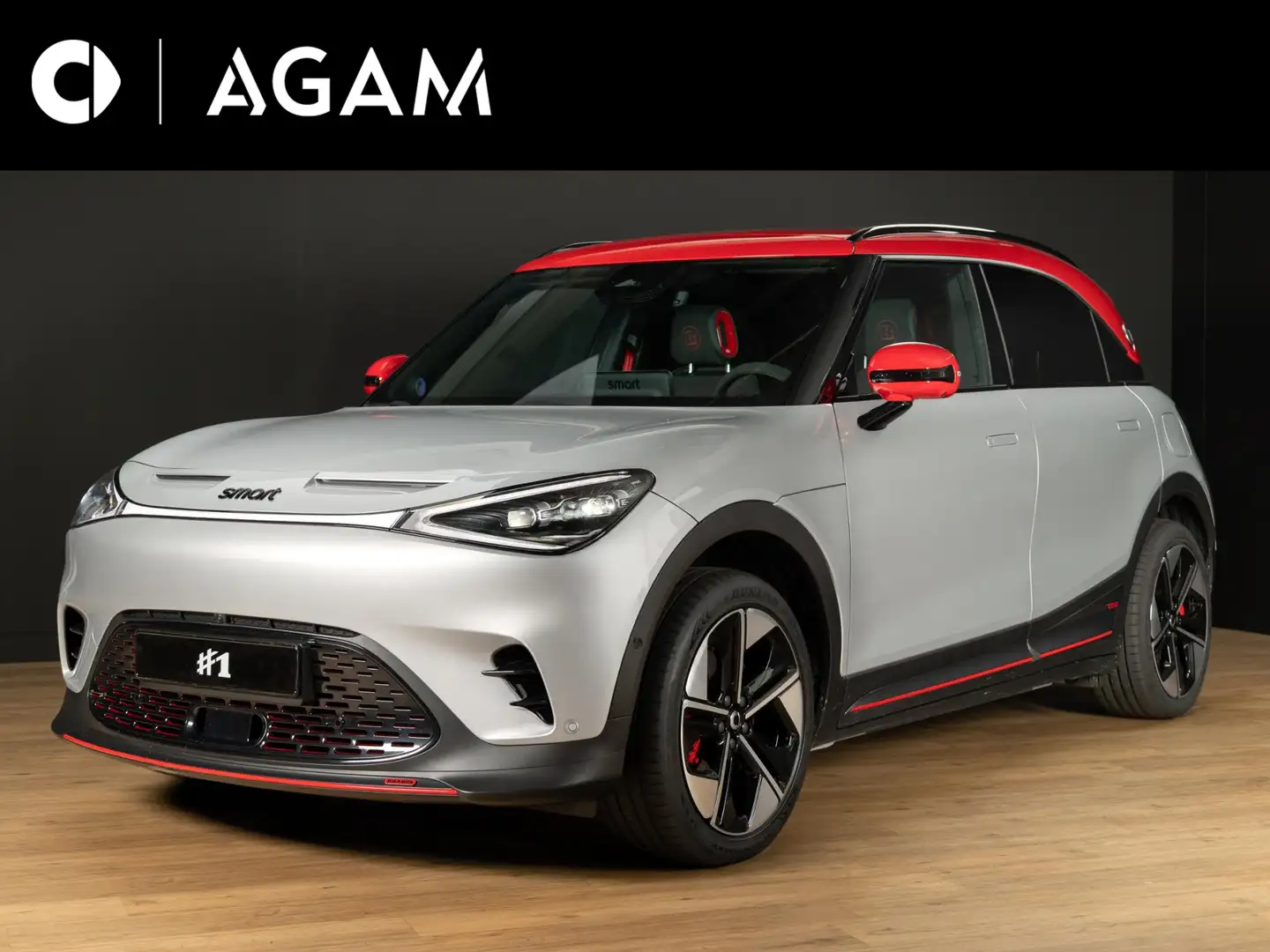 smart #1 BRABUS 66 kWh Gris - 1