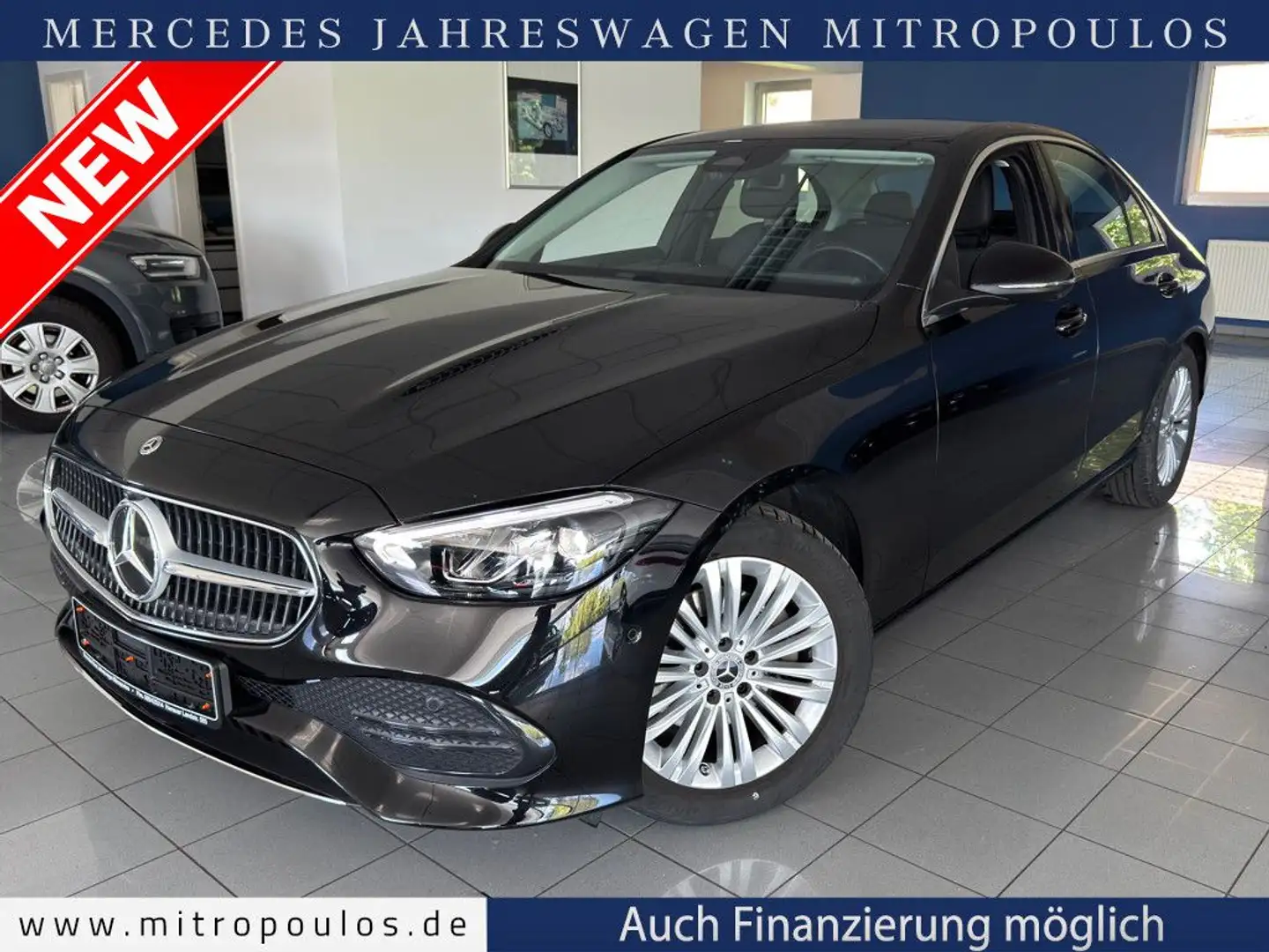 Mercedes-Benz C 180 *AVANTGARDE*360°CAM*Memory*CarPlay* Noir - 1