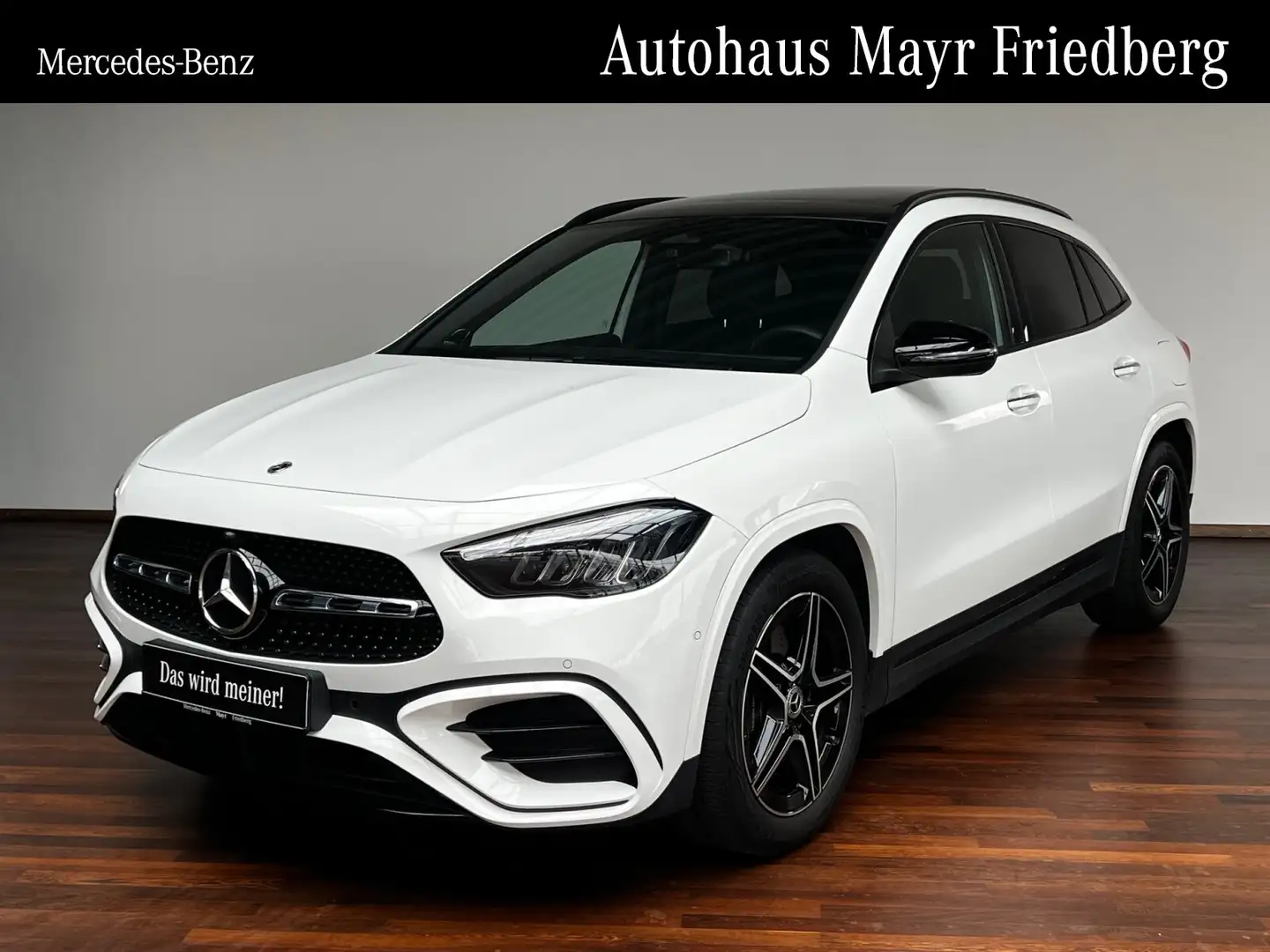 Mercedes-Benz GLA 250 GLA 250 4M AMG PREMIUM NIGHT+PANODACH+KAMERA Navi Weiß - 1
