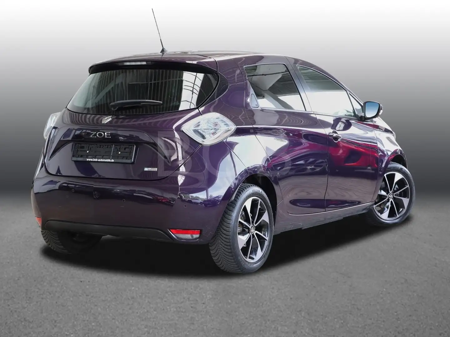 Renault ZOE MIETBATTERIE BOSE SHZ LM BT RFK LEDER EPH Violett - 2